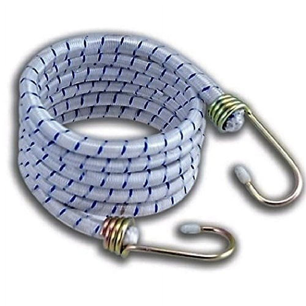 RamPro 72" Bungee Cord with Galvanized Steel Hooks â€“ Long HeavyDuty