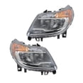 thumbnail image 1 of For Ram ProMaster 1500/2500/3500 2014-2022 Headlight Driver and Passenger Side | Pair | Clear Lens | Cargo Van | Excluded Daytime Running Light | For CH2502254, CH2503254, 1 of 3
