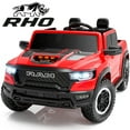 thumbnail image 1 of iYofe Ram 1500 RHO 24V 2 Seater Truck Powered Ride on with Remote Control&Bluetooth, Red, 1 of 10