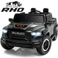 thumbnail image 1 of iYofe Ram 24V Ride on Car 2 Seater, Ram 1500 RHO Battery Powered Electric Car Truck with 4 Wheels, Ride on Toy with Remote Control for Big Kids Toddlers 3-8 Boys Girls, Bluetooth & Trunk, Black, 1 of 11