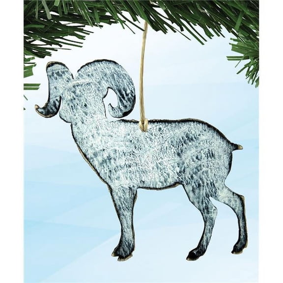 Ram Wooden Ornament