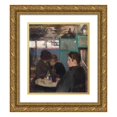 thumbnail image 1 of Ramón Casas 12x14 Gold Ornate Wood Frame and Double Matted Museum Art Print Titled - Moulin De La Galette Interior (1890-1891), 1 of 4