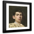 thumbnail image 1 of Ramón Casas 15x18 Black Modern Framed Museum Art Print Titled - Self-Portrait (circa 1882), 1 of 5