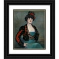 thumbnail image 1 of Ramón Casas 20x24 Black Ornate Framed Double Matted Museum Art Print Titled: Julia (C. 1915), 1 of 5