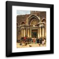 thumbnail image 1 of Ramón Tusquets 15x18 Black Modern Framed Museum Art Print Titled - Venice, the Patriarch in Capa Magna Leaving San Giovanni E Paolo, 1 of 5