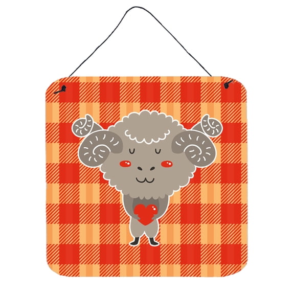 Ram with a Heart Wall or Door Hanging Prints