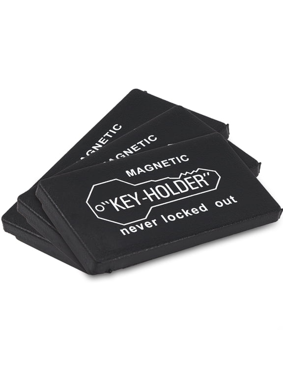 RamPro Hide A Key Magnetic Key Holder Under Car - Hide A Key for Your Car So You Never Lock Out - Plastic Magnet Key Hider to Store a Spare Key for Your Home, Storage, Office, or Vehicle - 6 Pack