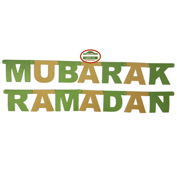 Ramadan Decoration [3 Pack ] Ramadan Mubarak banner Ramadan Wall Decor Islamic Decoration Ramadan Favors Eid Decoration Wholesale Islamic Gifts 123