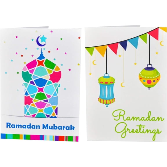 Ramadan Designs Holiday Greeting Cards Envelopes (10 Pack)