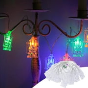 Ramadan Eid String Light,Ramadan Lantern String Lights 19.6ft 40LED with Battery Operated Star Moon Lantern Lamp Mubarak Moon String Lights Indoor Ramadan Decorations for Room Outdoor Decor