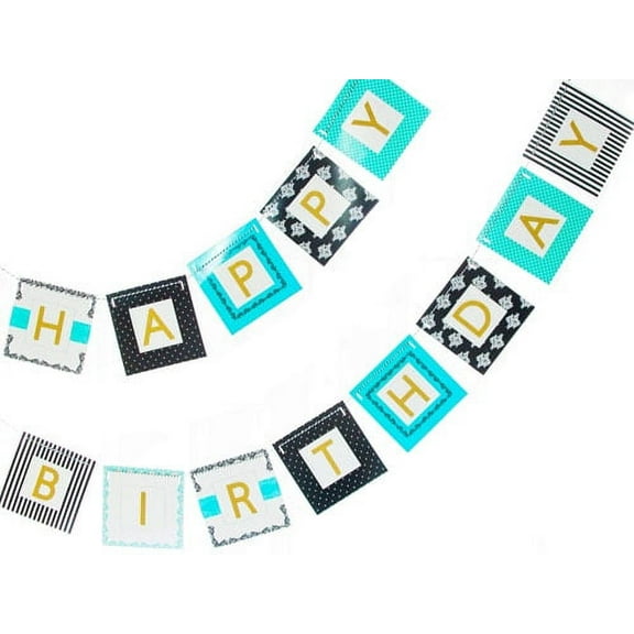 Ramadan Eid al-Fitr 'Damask' Customizable Banner Kit (1ct)