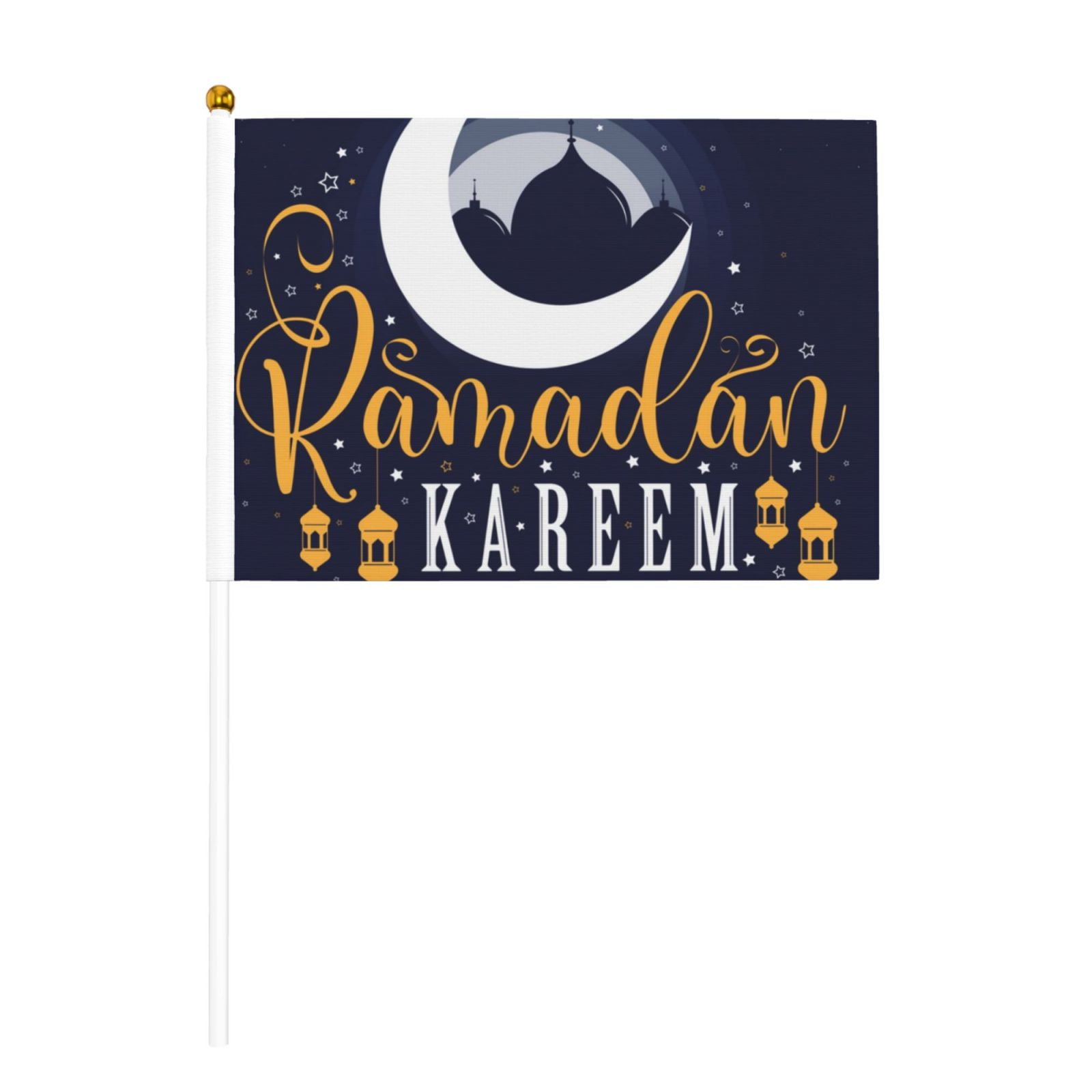 Ramadan Kareem 2025 Flag Small Mini Hand Held Flags Small Miniature