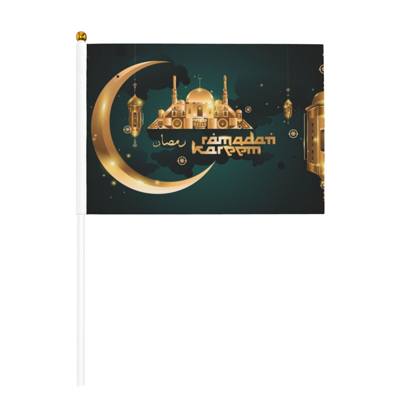 ramadan mubarak flag