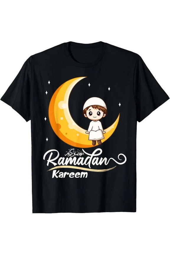 Ramadan Kareem Shirt For Boys Youth Ramadan Month T-Shirt Unisex S-5XL Hot Trending Shirt, Vintage Birthday Gift