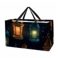 thumbnail image 1 of Ramadan Lantern Large Capacity Reusable Foldable Laundry Bag & Picnic Basket Combo - Oxford Cloth Multipurpose Picnic Baskets, 1 of 7
