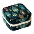 thumbnail image 1 of Ramadan Lantern Travel Portable Square Jewelry Box for Rings Earrings Necklaces Bracelets Girls Women Display Case Holder Organizer Stand Storage Box, 1 of 6