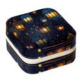 thumbnail image 1 of Ramadan Lantern Travel Portable Square Jewelry Stand with Box, Display, and Bracelet Holder - Ideal for Rings, Earrings, Necklaces, and More - Suitable for Girls and Women, 1 of 6