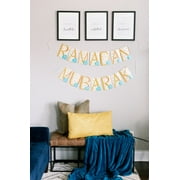Ramadan Mubarak Banner, The Khaleelah Bunting Banner Happy Ramadan Happy EId