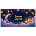 thumbnail image 1 of Ramadan Mubarak Celebration Lantern Lights Backdrop Banner Islamic Decorations Festive Background Eid Mubarak Party Supplies Photography Props, 1 of 8