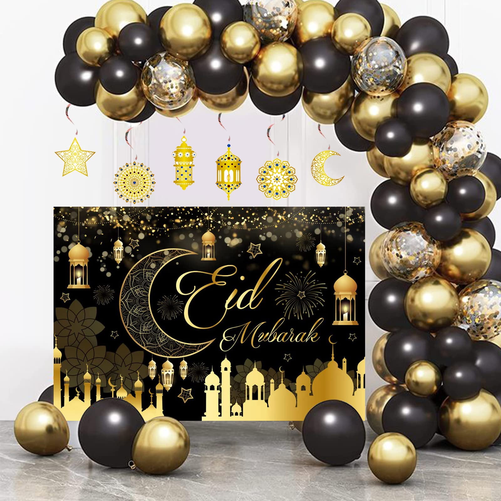Ramadan Mubarak Party Decoration MMF7 Supplies Balloon Arch Kit