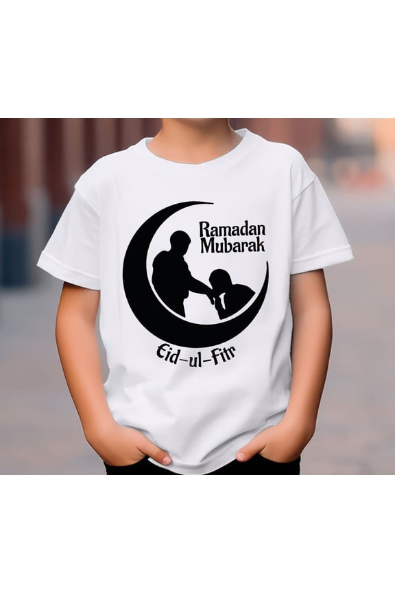 Ramadan Mubarak Toddler Shirts, Eid Mubarak Youth Shirt, Muslim Baby, Ramadan Toddler Shirt, Muslim Kids Shirt, Islamic Gifts, New Born, Baby Shower Gift, New Parents Gift