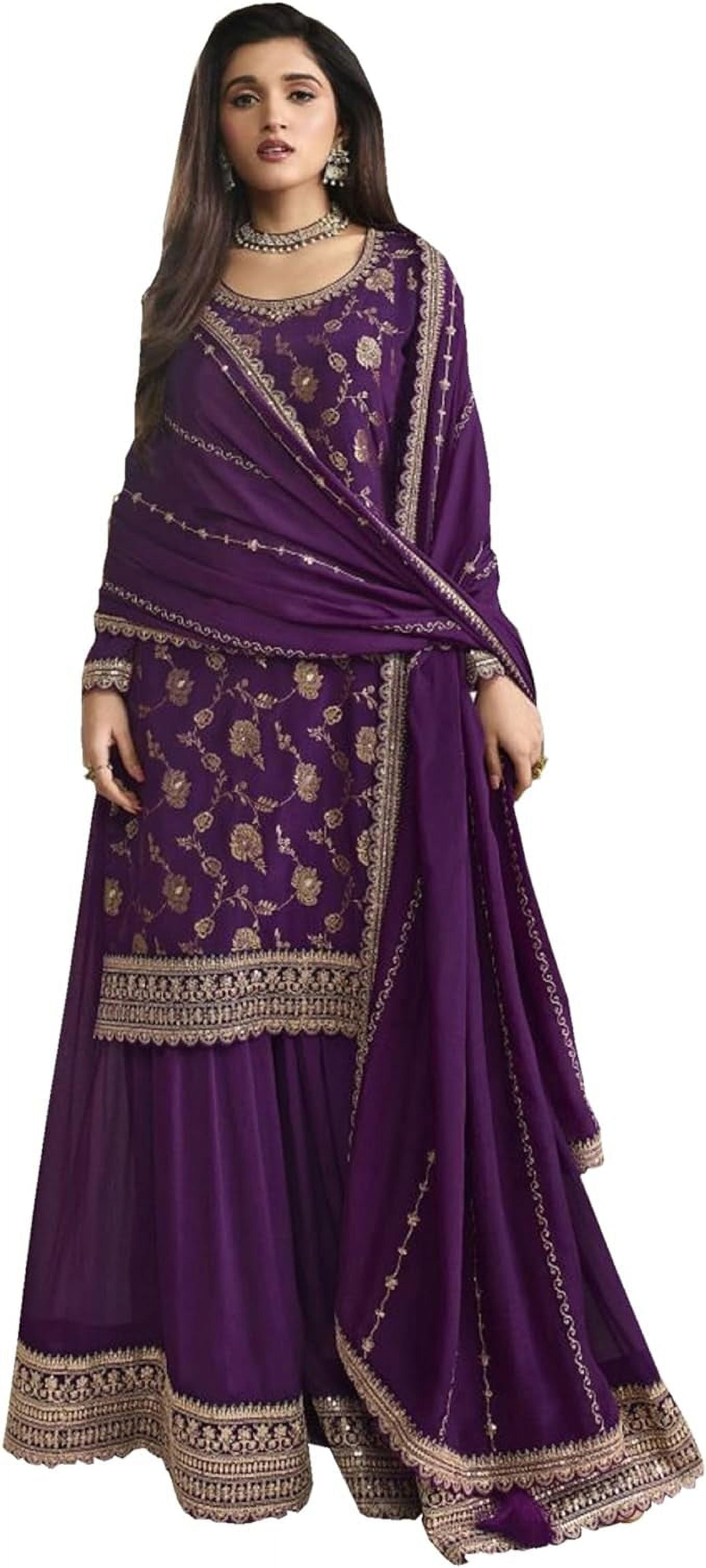 pakistani dress purple Buy Original & Latest Pakistani Dresses in Germany, Italy & France  Tagged  "Purple" Empress Clothing