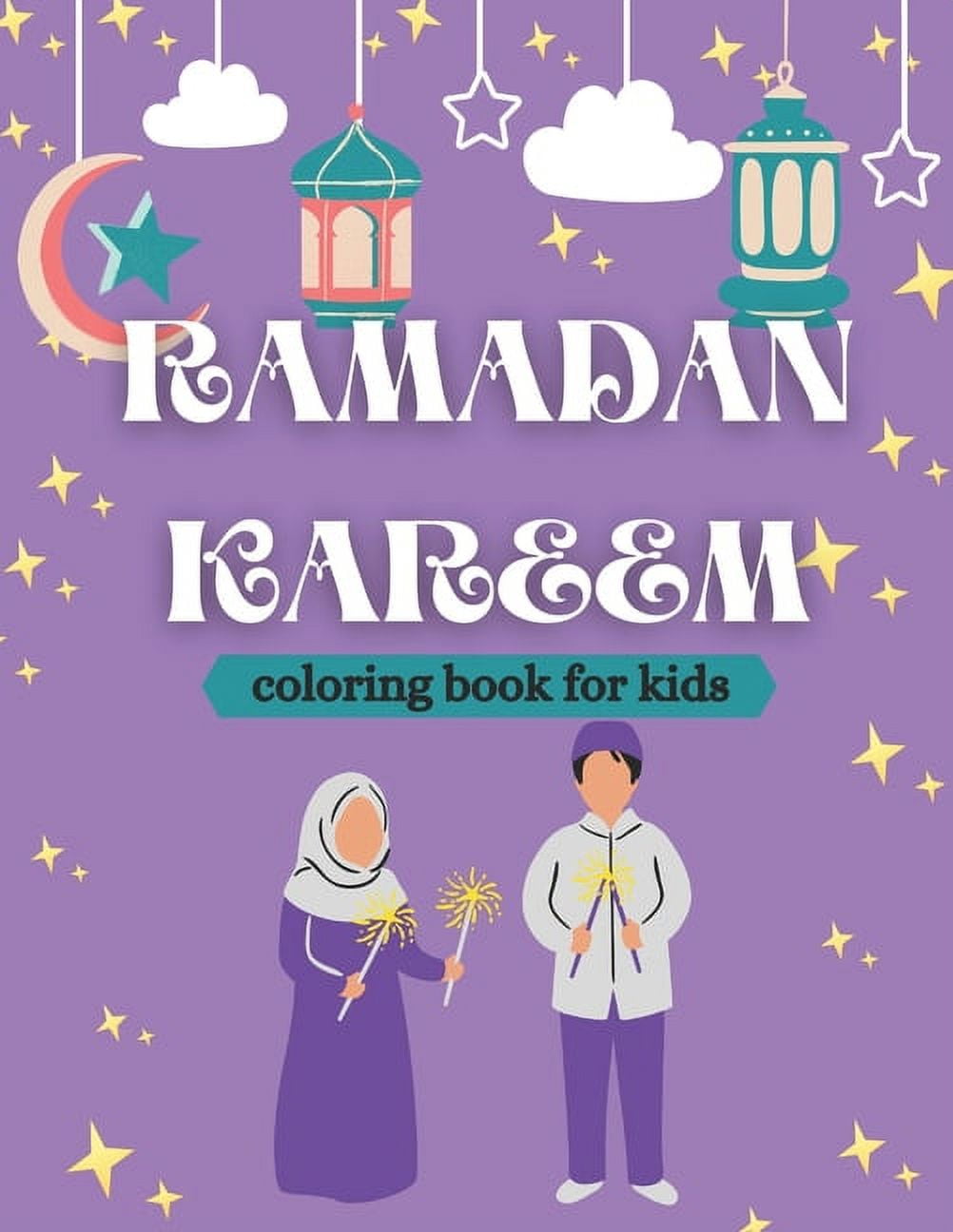 Ramadan kareem coloring book for kids: Islamic Coloring Book, Ramadan ...