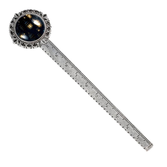 Ramadan lanterns Vintage Silver Lace-Edged Bookmark: a Gift for Readers and Book Lovers - Book Markers, Book Accessories