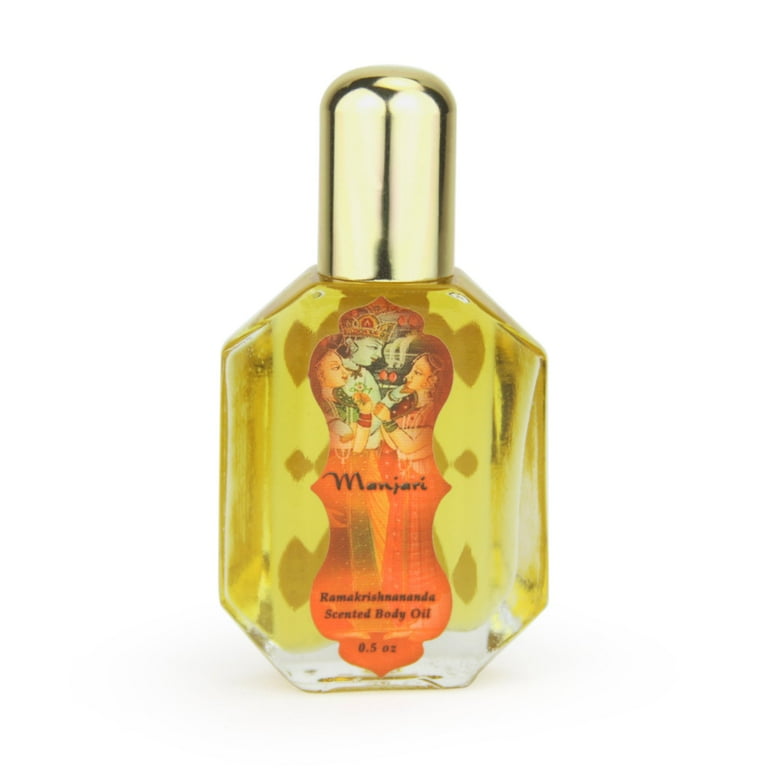 Ramakrishnananda Manjari Violet Amber Attar Oil 0.5 Oz