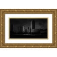 thumbnail image 1 of Ramana Harahap, Agrandaiz 18x11 Gold Ornate Wood Framed with Double Matting Museum Art Print Titled - Bundaran Hi, 1 of 4