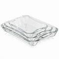 thumbnail image 1 of Ramart Studio Glass R1361-0 Prima Rectangular Glass Oven Dish - Set of 3, 1 of 1