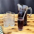 thumbnail image 1 of Ramart Studio Glass R1306-1 Roma Glass Entertaining Glasses & Pitcher - Set of 6, 1 of 1