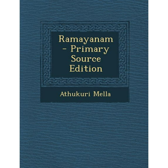 Ramayanam - Primary Source Edition (Paperback)