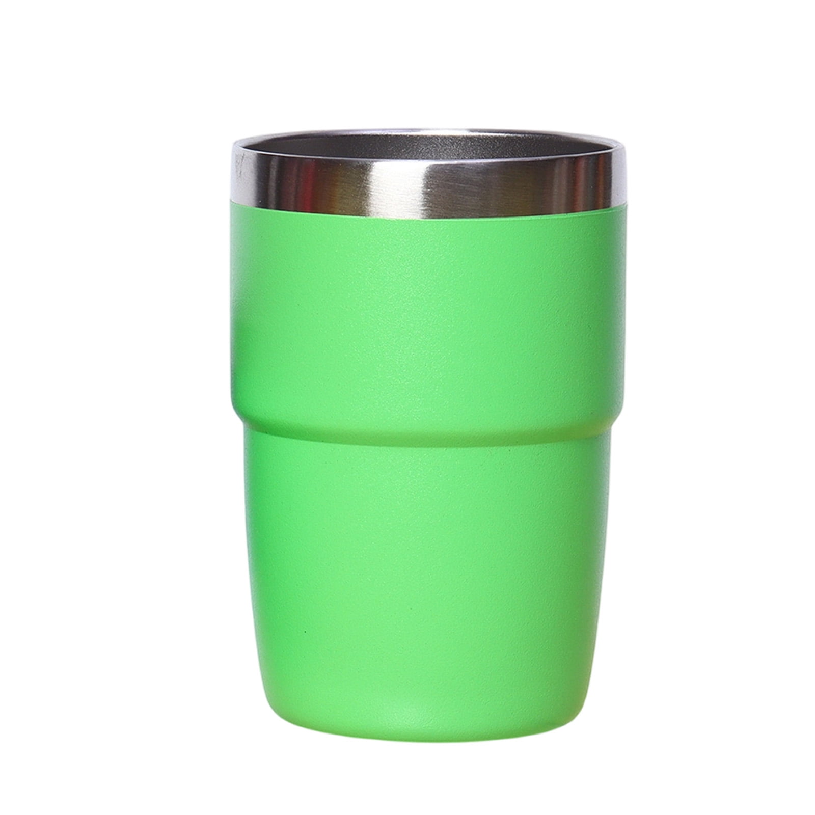 Rambler 8 oz Insulated Coffee Mug with Lid - Stackable Double-Wall Vacuum  Insulated Coffee Cup - DuraSip Ceramic Lining - Barista-Friendly Design -  Stainless Steel - Dishwasher Safe - Walmart.com