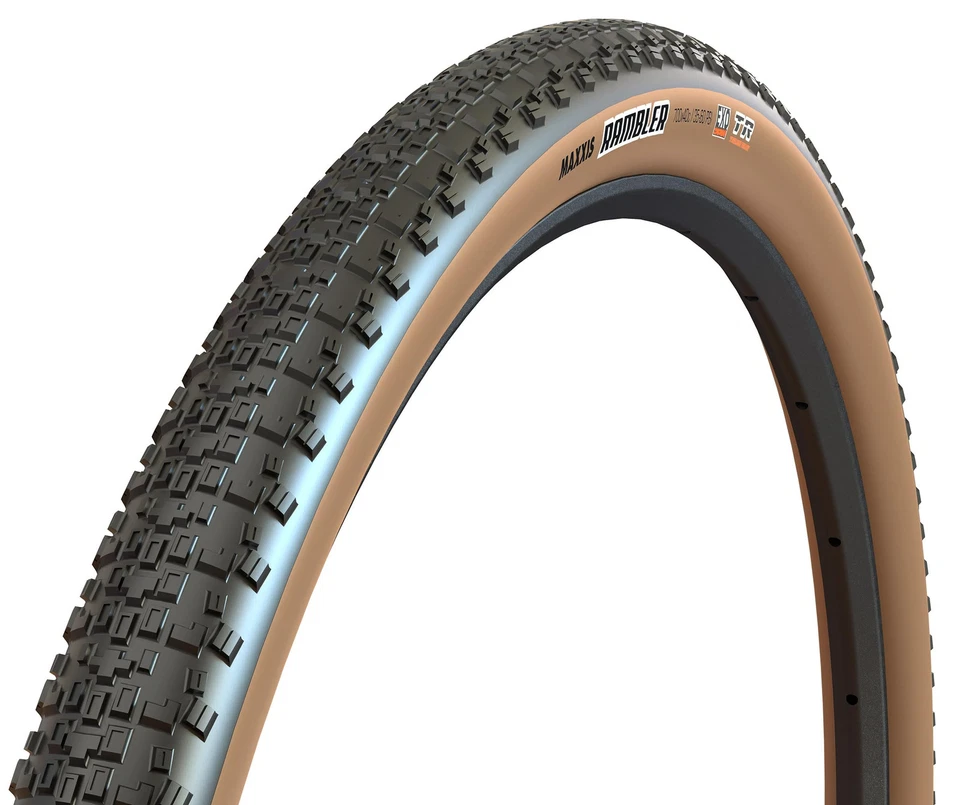 Maxxis Rambler Tire - 700 X 40, Tubeless, Folding, Black, Dual, EXO