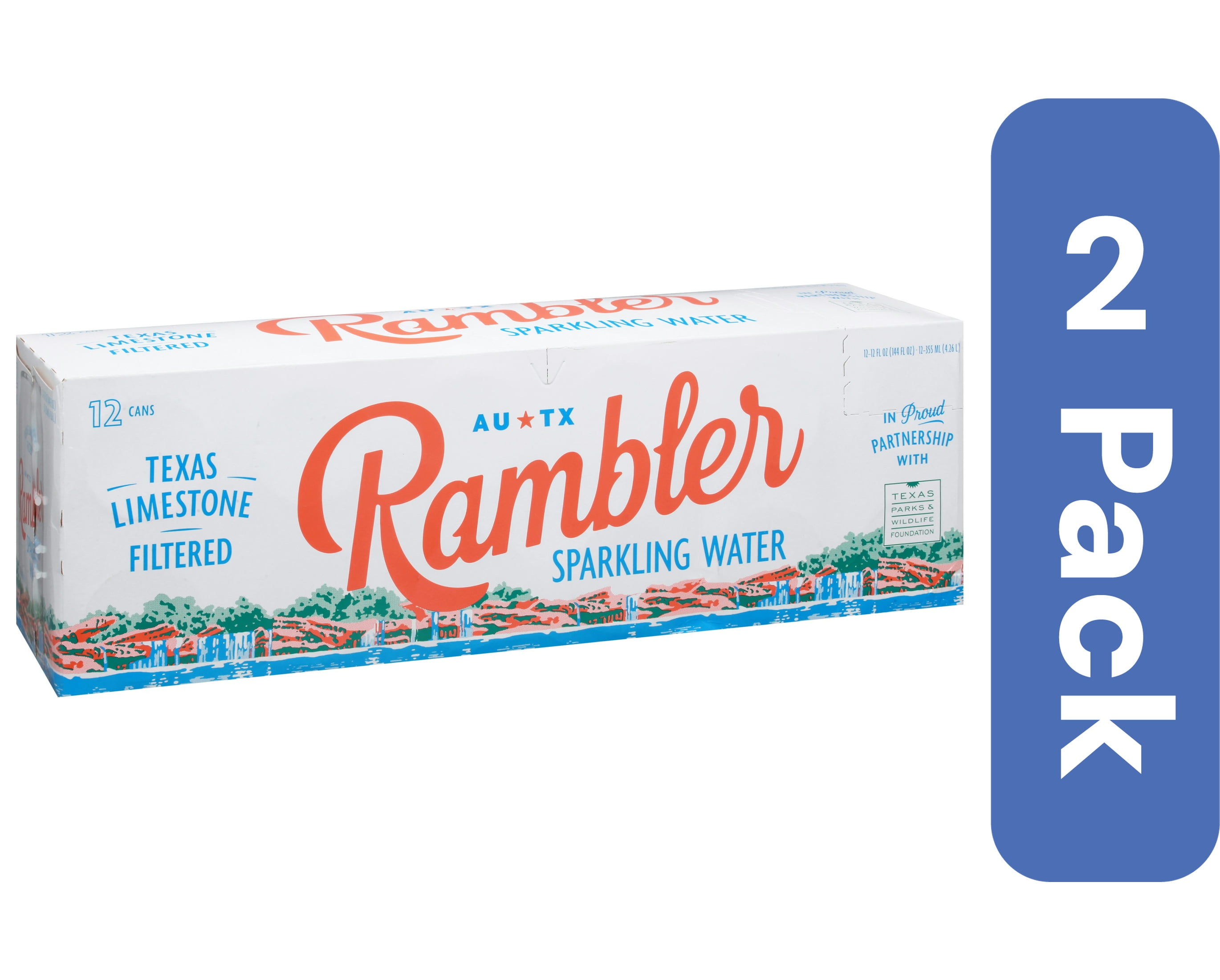 Rambler Sparkling Water 12-Pack 144 fl oz (Pack Of 2)