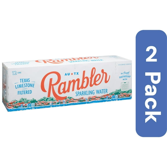 Rambler Sparkling Water 12-Pack 144 fl oz (Pack Of 2)