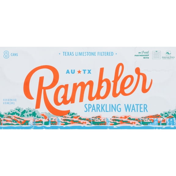 Rambler Sparkling Water Original Flavor 8pk Cans