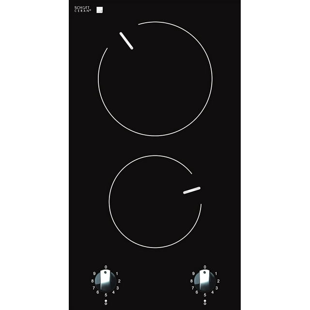 Ramblewood 2 Burner Electric Cooktop, EC227, 110V, UL rated German EGO