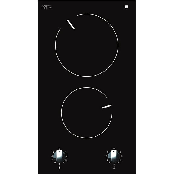 Ramblewood 2 Burner Electric Cooktop, EC2-30, 220V, UL rated German EGO burner.