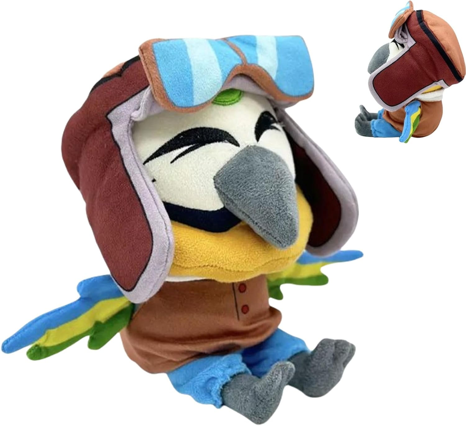 Rambley The Mollie Macaw Plush Toy, Indigo Park Plush Horror Game ...