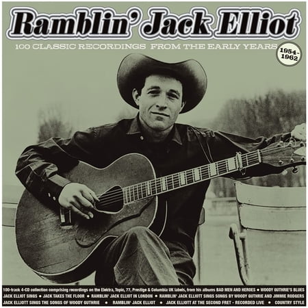 Ramblin' Jack Elliot - 100 Classic Recordings 1954-62 - Music & Performance - CD