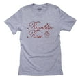 thumbnail image 1 of Ramblin Rose - Classic Red Attractive Men's Grey T-Shirt, 1 of 2