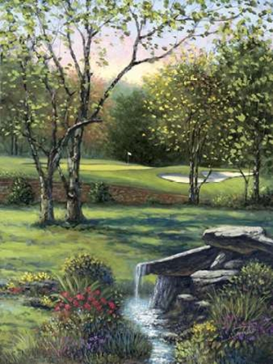 Rambling Brook At #17 Canvas Art - Sambataro (18 x 24)