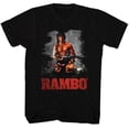 thumbnail image 1 of Rambo 3 Way Black Adult T-Shirt, 1 of 2