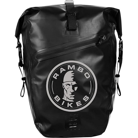 Rambo Bikes Waterproof Accessory Bag, Black