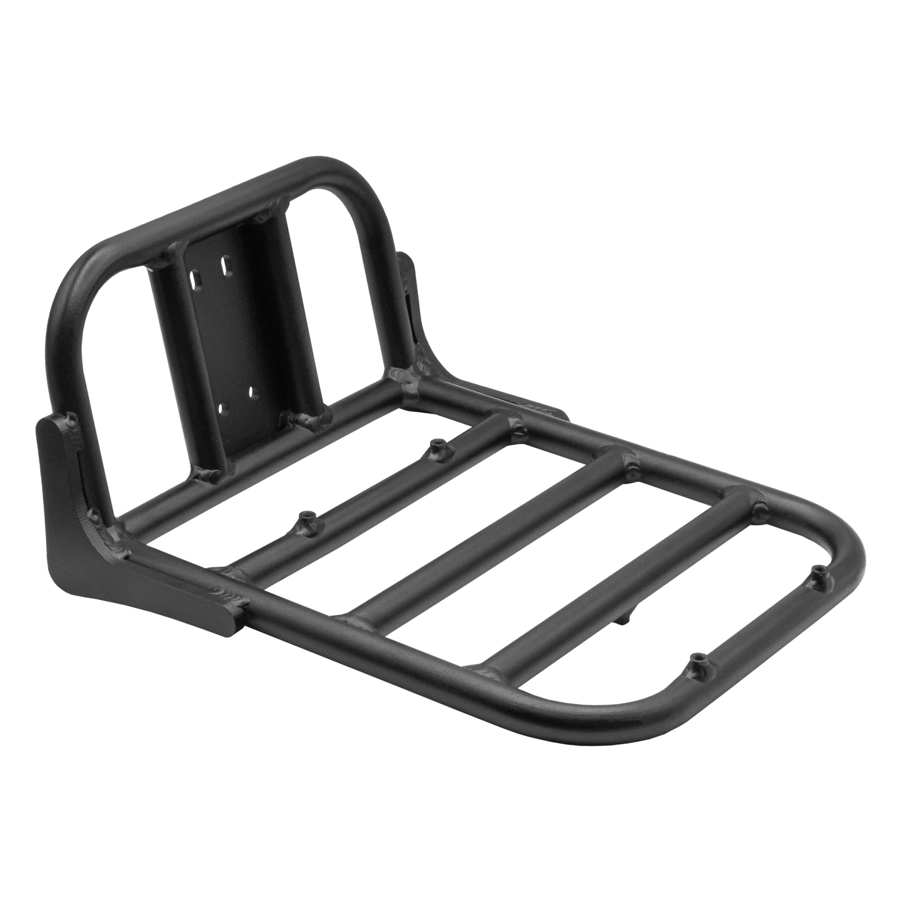 Black Aluminum Alloy Front Luggage Rack for Bikes