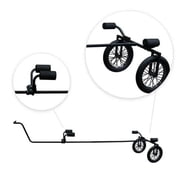 Rambo Bikes R187 Two-Wheel Camping Fishing Canoe & Kayak Trailer, Black