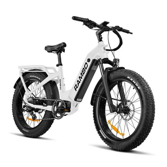 Rambo Bikes SAV2.0-WH SAVAGE 2.0 - White, 15Ah