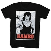 Rambo Black Adult T-Shirt 5Xl